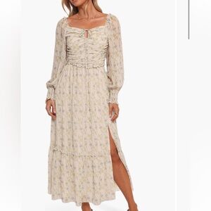 Petal & Pup Keziah Long Sleeve Maxi Dress